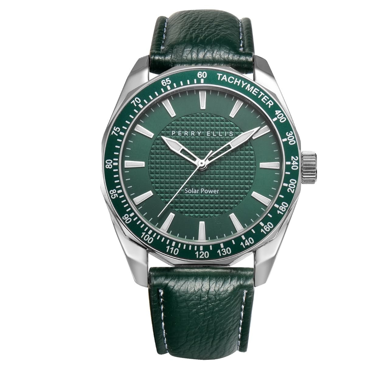 Perry Ellis Solar Powered Mens Watch | Round | 42 MM