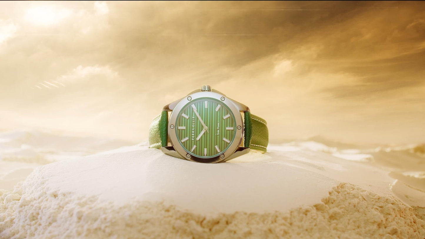 Perry Ellis Solar Powered Mens Watch | Round | 42 MM