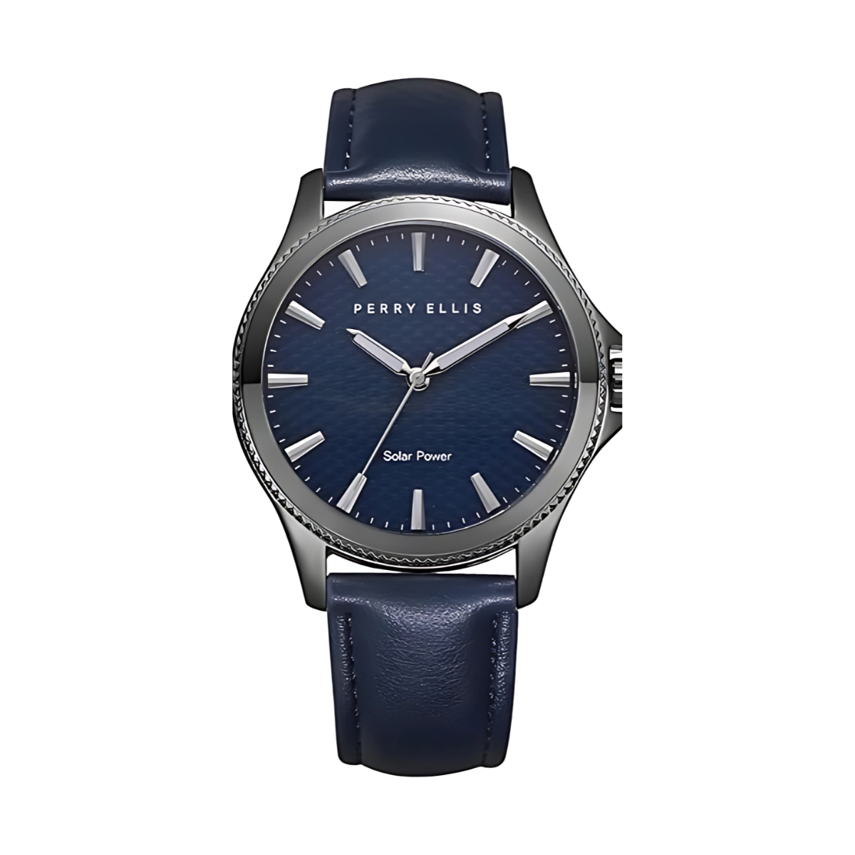 Perry Ellis Solar Powered Mens Watch | Round | 42 MM