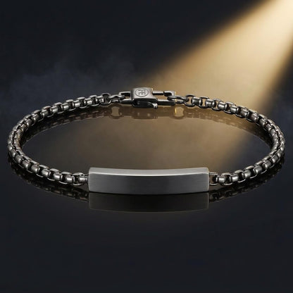 Perry Ellis Men's Hexagonal Bar Bracelet