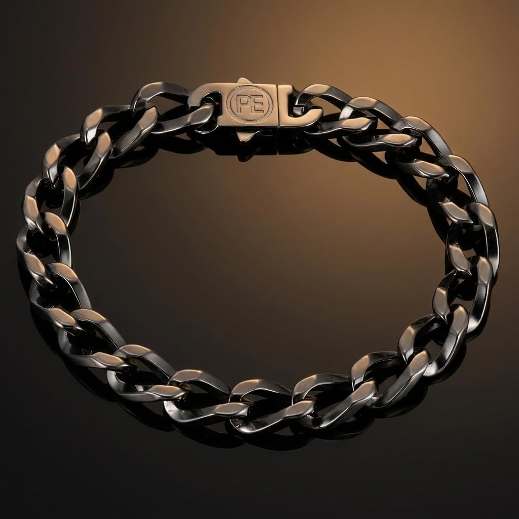Perry Ellis Men's Curb Chain Bracelet