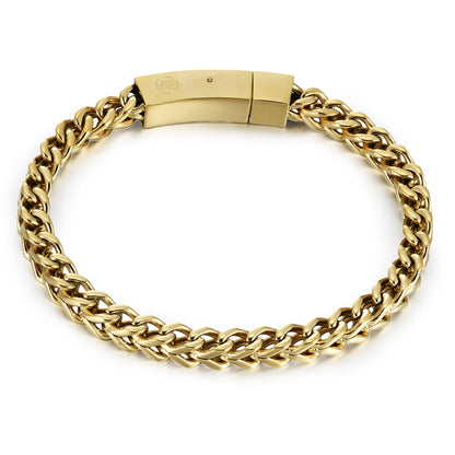 Perry Ellis Men's Franco Chain Bracelet