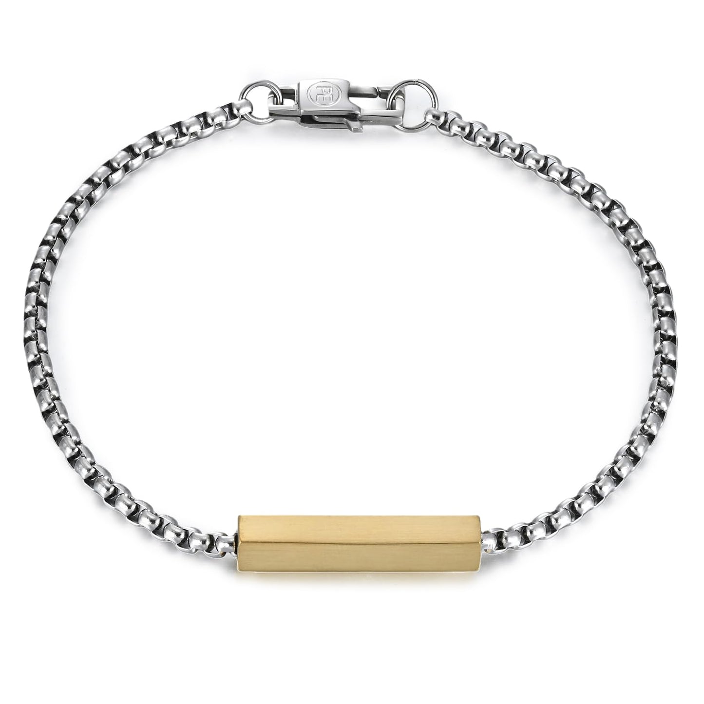 Perry Ellis Men's Hexagonal Bar Bracelet