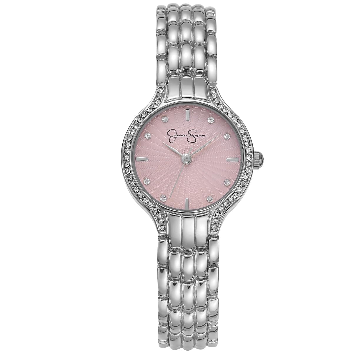 Jessica Simpson Women's 28mm Quartz Bracelet Watch Metal Alloy