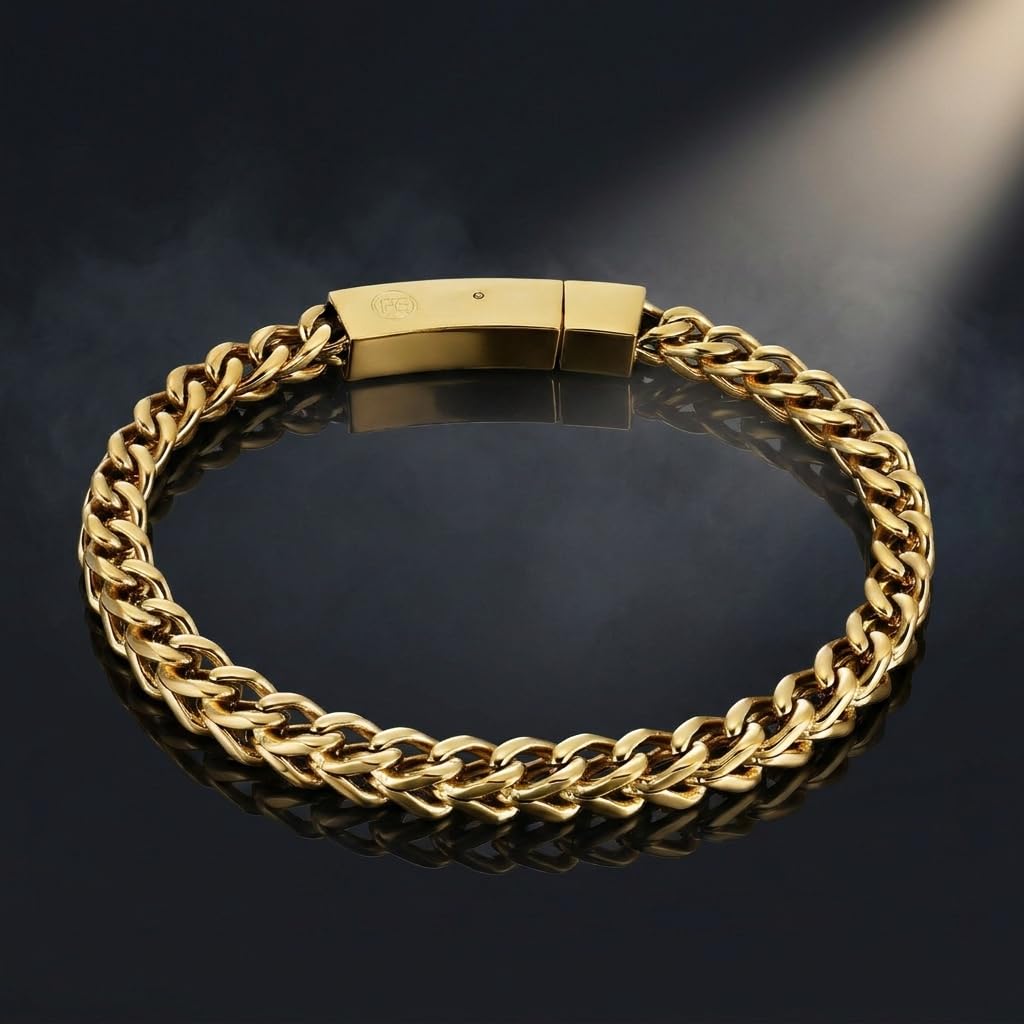 Perry Ellis Men's Franco Chain Bracelet