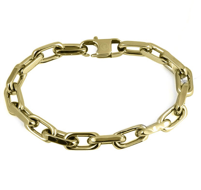 Perry Ellis Men's Paper Clip Chain Bracelet
