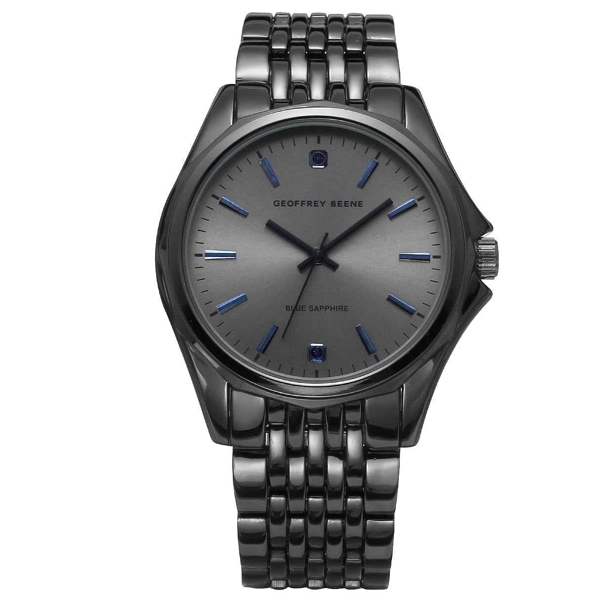Geoffrey Beene Men's 41mm Dress Quartz Watch Metal Alloy Bracelet