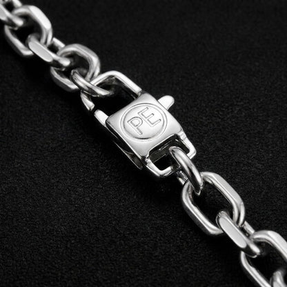 Perry Ellis Men's Paper Clip Chain Bracelet