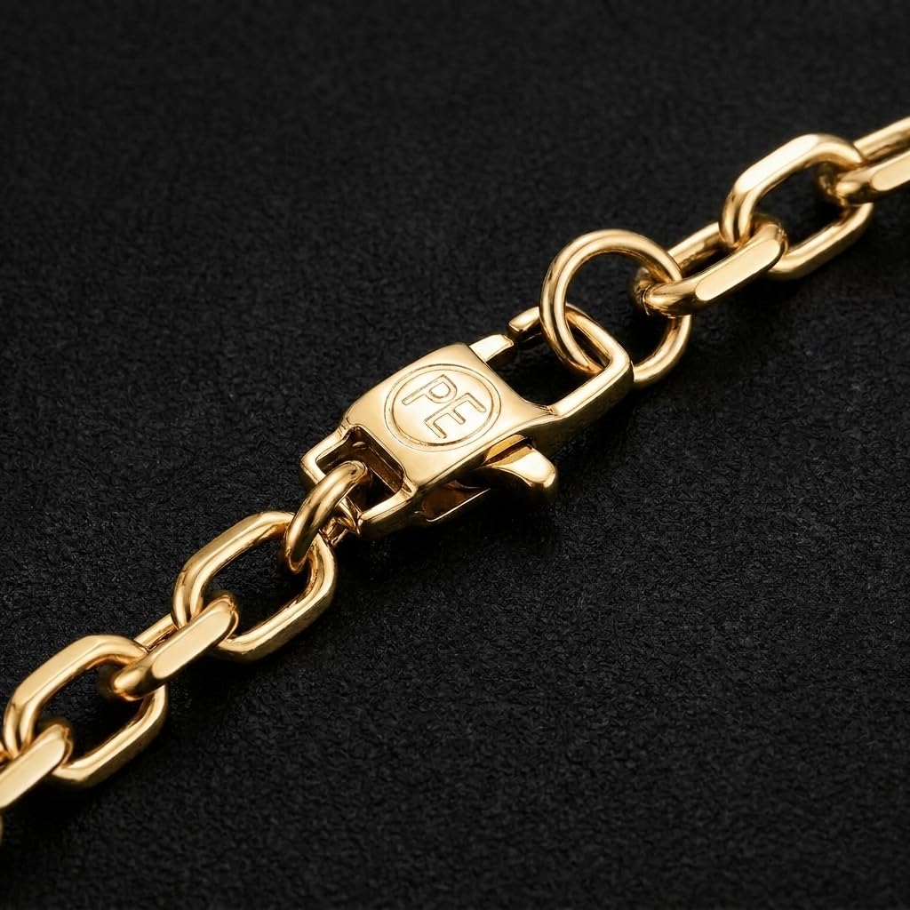 Perry Ellis Men's Chevron-Pattern ID Bracelet