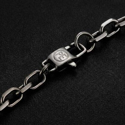 Perry Ellis Men's Chevron-Pattern ID Bracelet