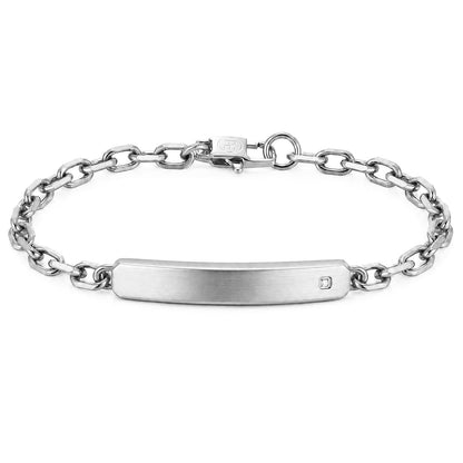 Perry Ellis Men's Lab-Grown Diamond Accent Bracelet