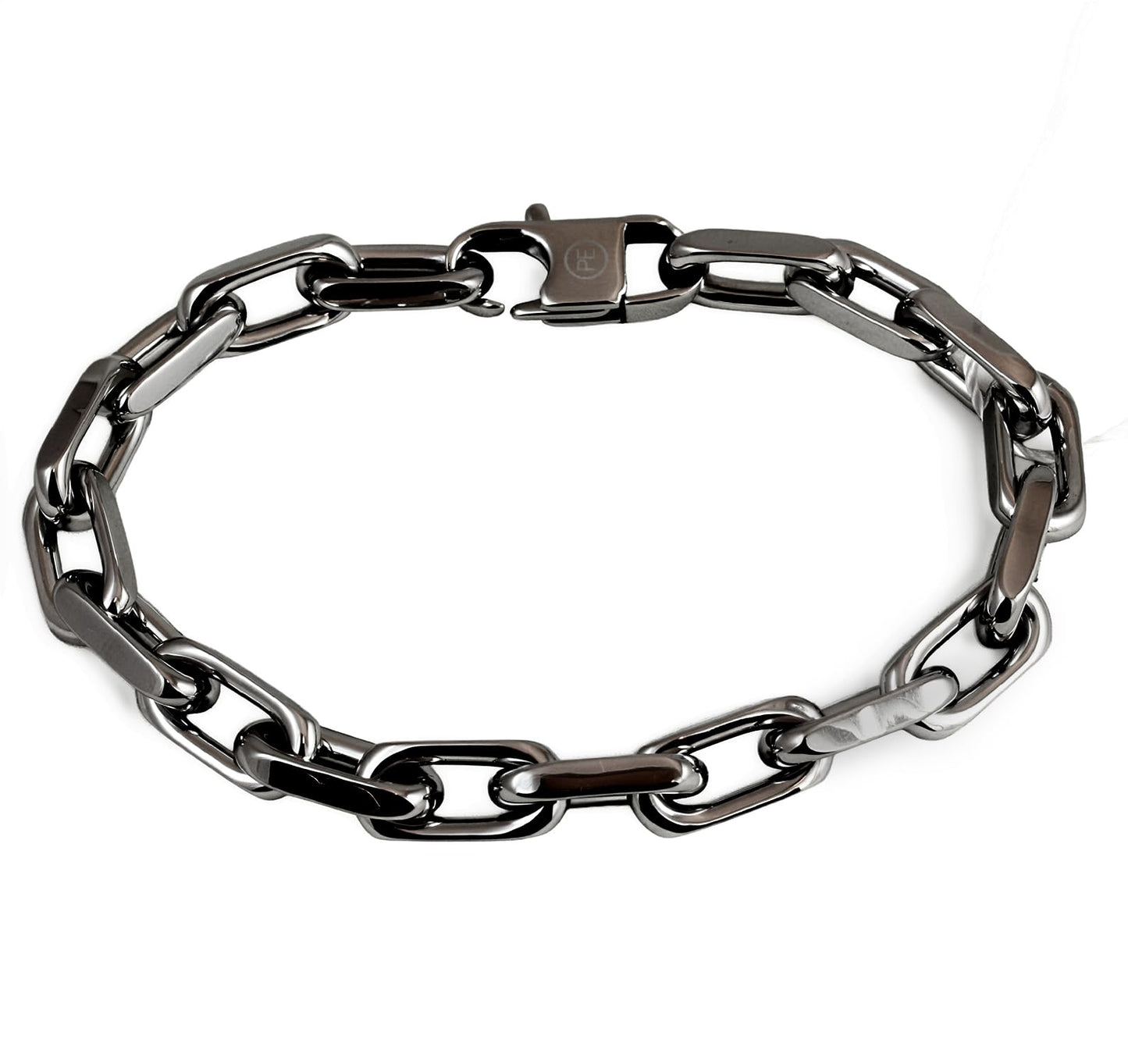 Perry Ellis Men's Paper Clip Chain Bracelet