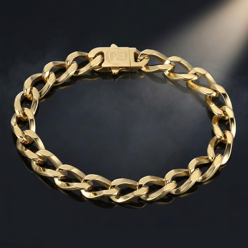 Perry Ellis Men's Curb Chain Bracelet