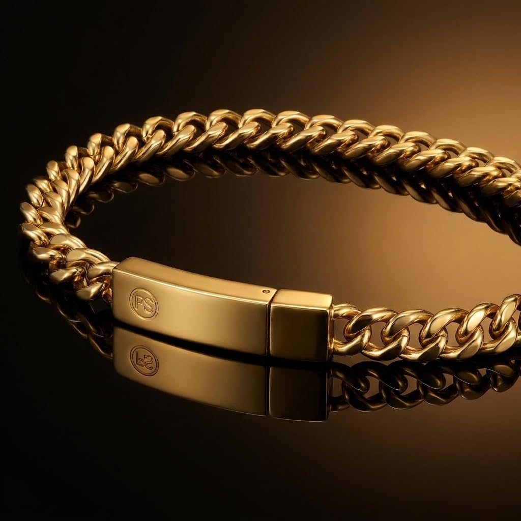 Perry Ellis Men's Franco Chain Bracelet