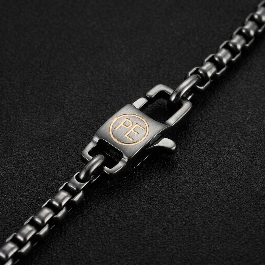 Perry Ellis Men's Hexagonal Bar Bracelet