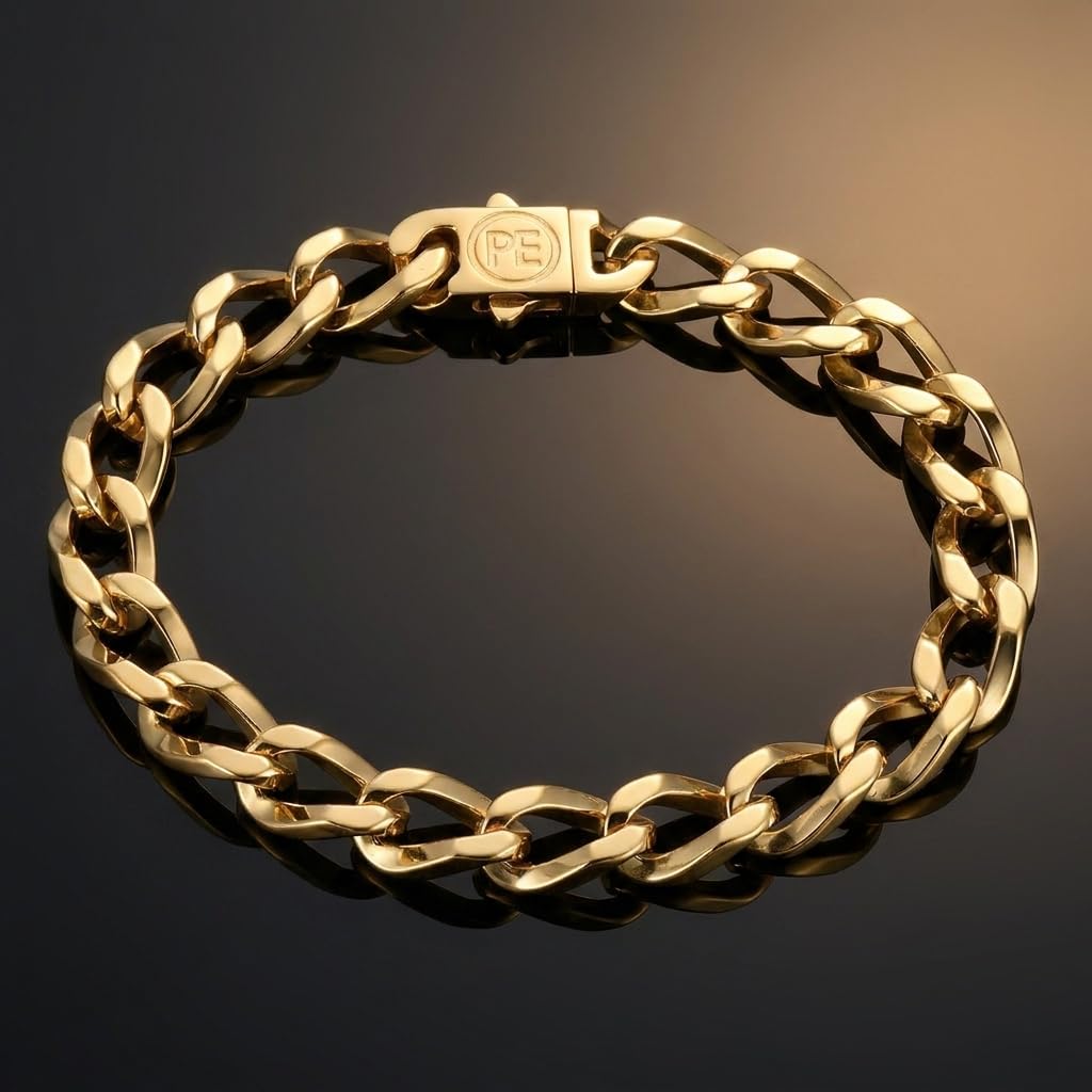 Perry Ellis Men's Curb Chain Bracelet