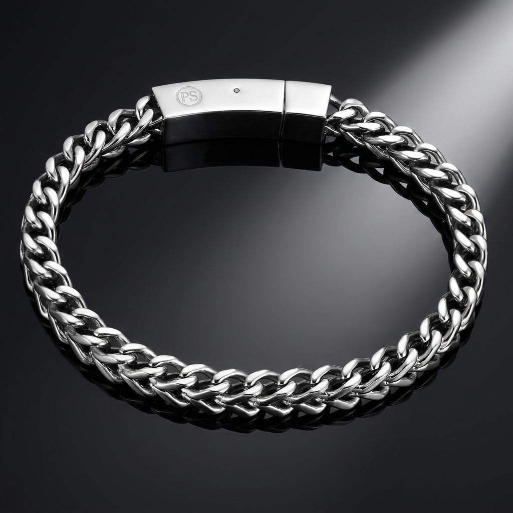 Perry Ellis Men's Franco Chain Bracelet