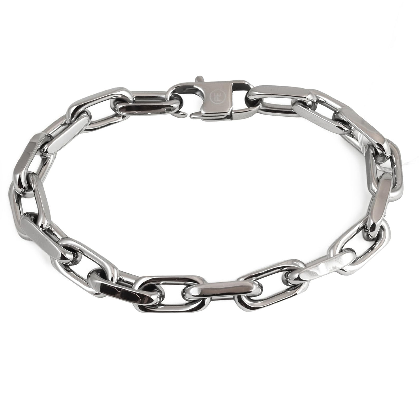 Perry Ellis Men's Paper Clip Chain Bracelet