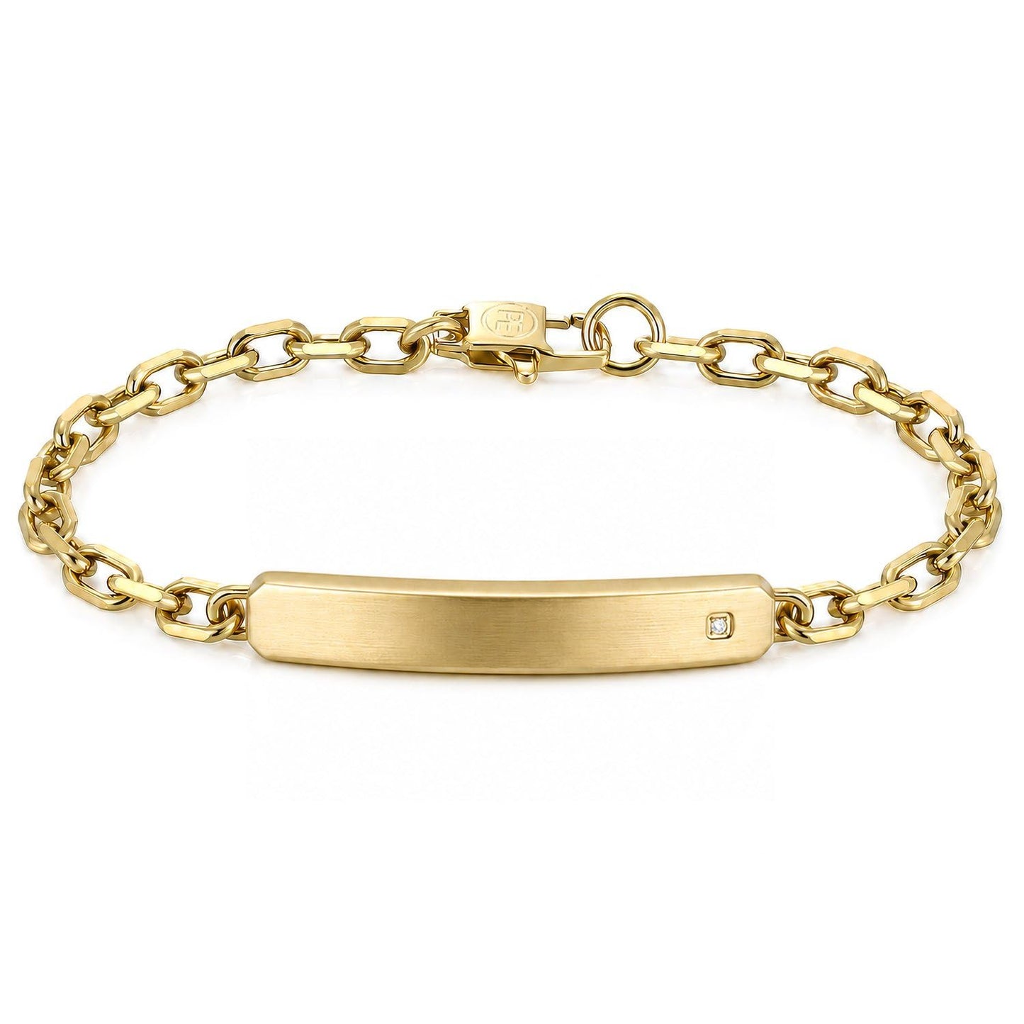 Perry Ellis Men's Lab-Grown Diamond Accent Bracelet