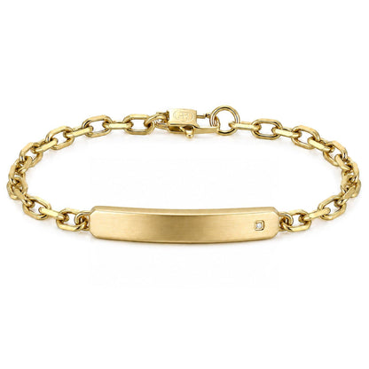 Perry Ellis Men's Lab-Grown Diamond Accent Bracelet