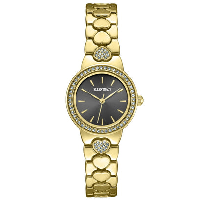 Ellen Tracy Women's 26mm Quartz Bracelet Watch Metal Alloy Link