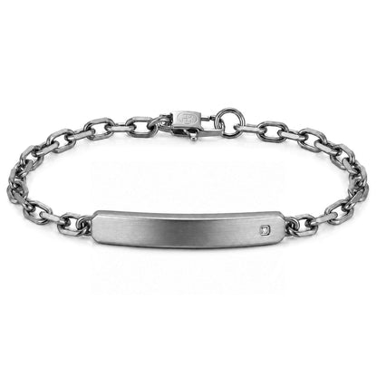 Perry Ellis Men's Lab-Grown Diamond Accent Bracelet