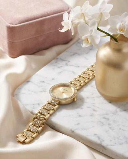 Ellen Tracy Women's 33mm Quartz Bracelet Watch Metal Alloy Link