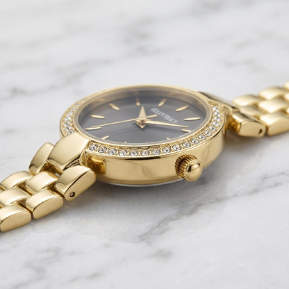 Ellen Tracy Women's 28mm Quartz Bracelet Watch Metal Alloy Link