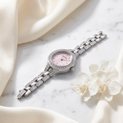 Ellen Tracy Women's 20mm Quartz Bracelet Watch Metal Link Band