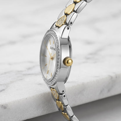 Ellen Tracy Women's 26mm Quartz Bracelet Watch Metal Alloy Link