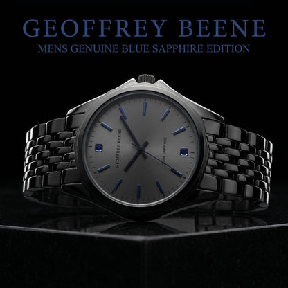 Geoffrey Beene Men's 41mm Dress Quartz Watch Metal Alloy Bracelet
