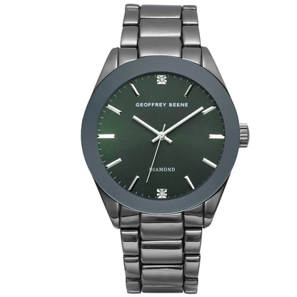 Geoffrey Beene Men's Stainless Steel | Round | 42 MM