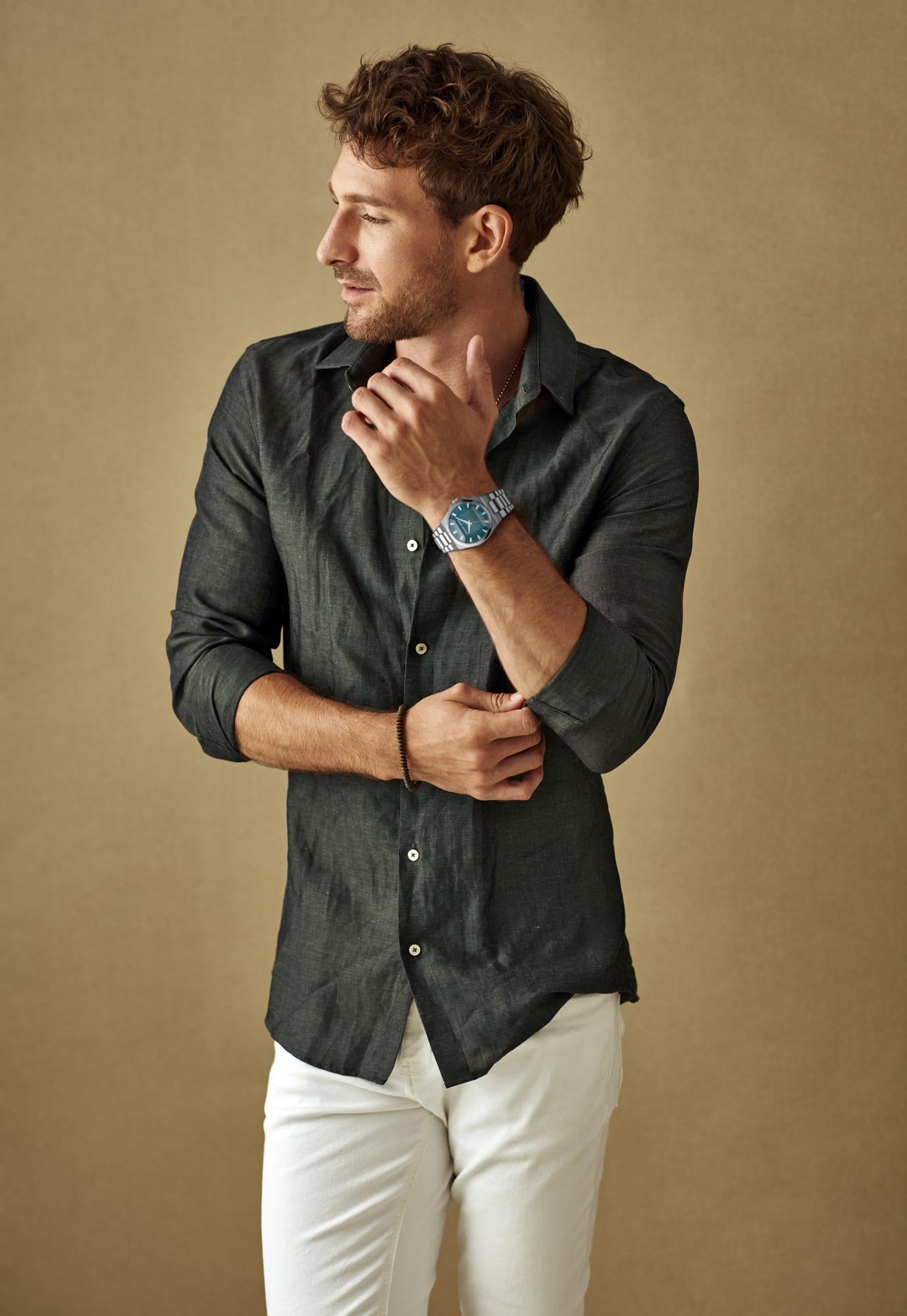 Geoffrey Beene Men's Stainless Steel | Round | 42 MM