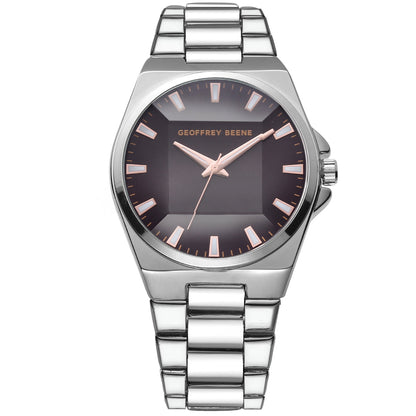 Geoffrey Beene Men's Stainless Steel | Round | 42 MM