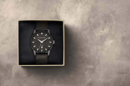 Geoffrey Beene Men's Stainless Steel Dress Watch | Round | 42 MM
