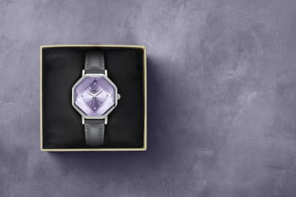 Jessica Simpson Women's Metal Band Watch | Octagon Crystal Dial | 32MM