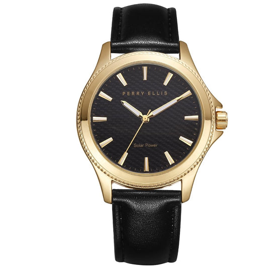 PERRY ELLIS Solar Powered Mens Watch | 42 MM Case